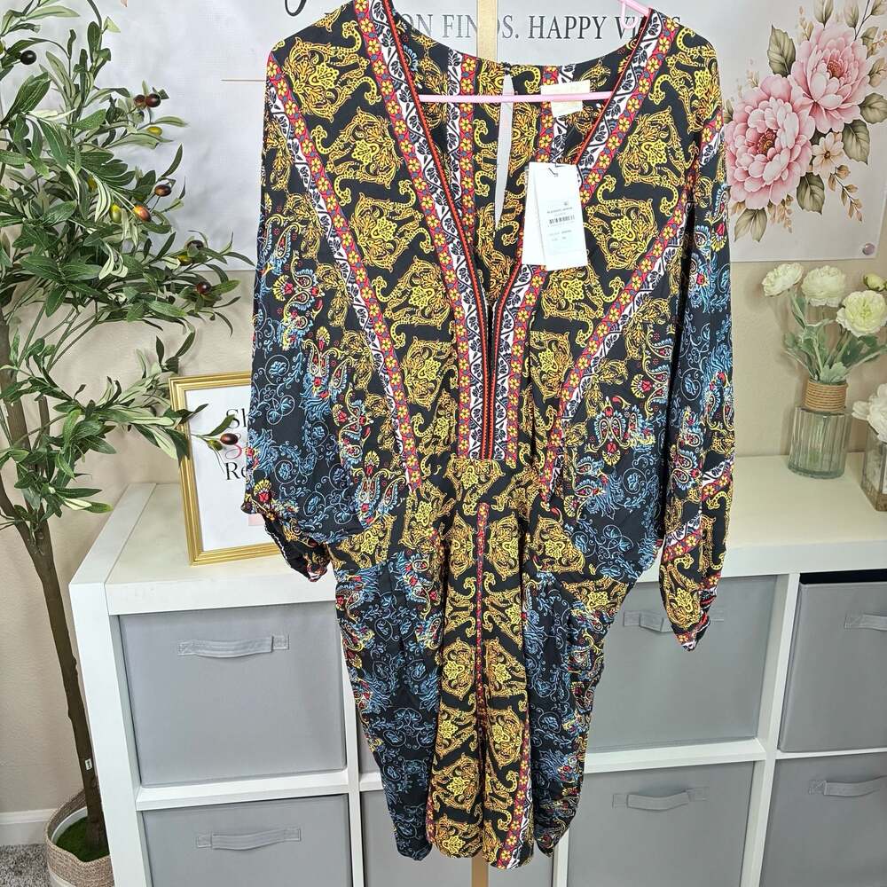 City Chic Limited Edition Paisley Janya Playsuit Women’s Boho Romper
